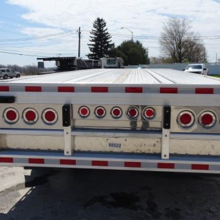 6 Axle Aluminum Flatbed – Brand NEW