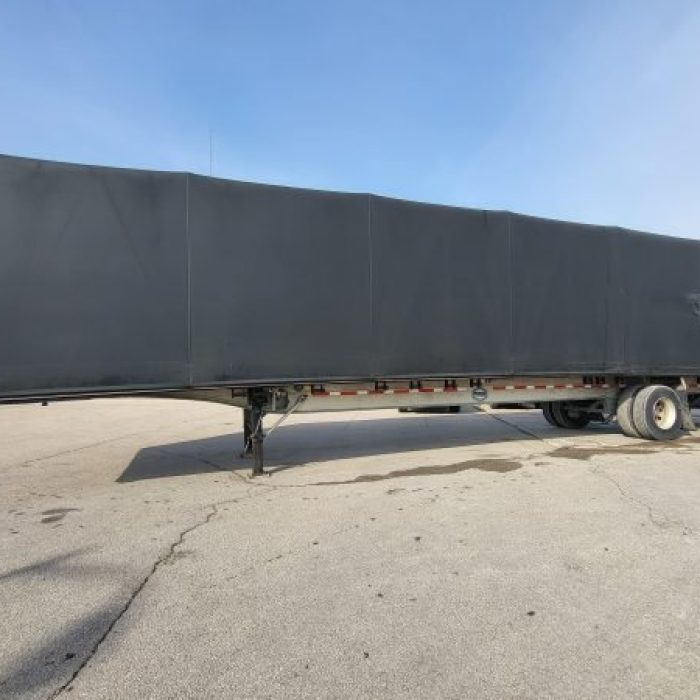 IN STOCK – Used MAC – Tandem Flatbed w Tarp (4)