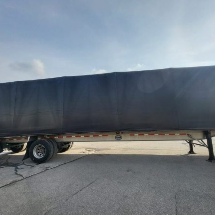 IN STOCK – Used MAC – Tandem Flatbed w Tarp (8)