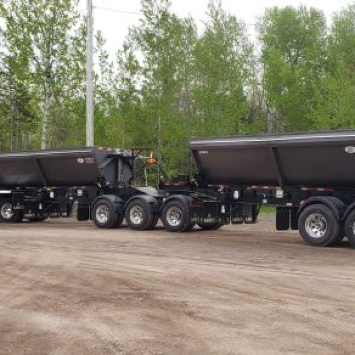 NEW Arnes Side Dump B Train Trailers (4)