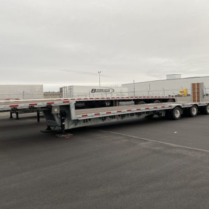 NEW Gincor Galvanized Equipment Drop with Bi-fold Air Ramps (10)