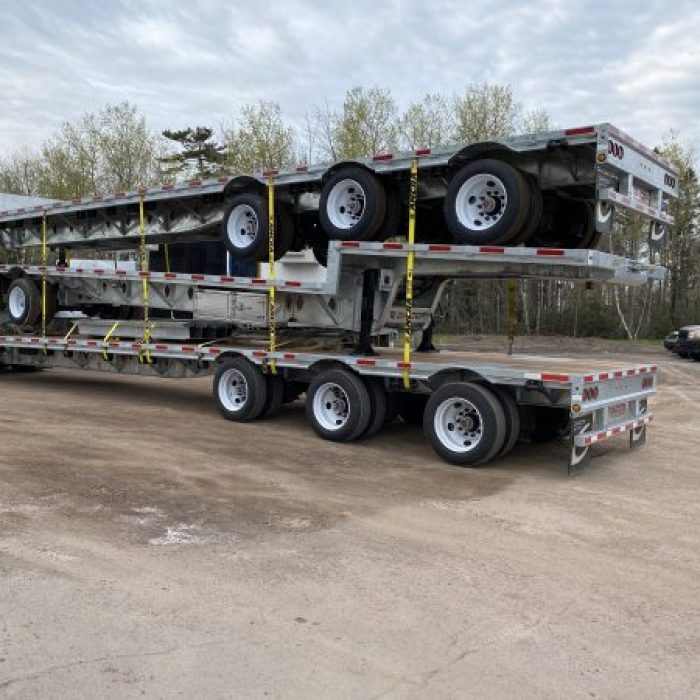 NEW Gincor Galvanized Step Deck Trailers (3)