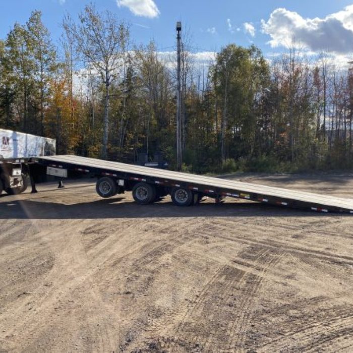 NEW JC Tridem Slide Axle Landoll Style Trailer (2)