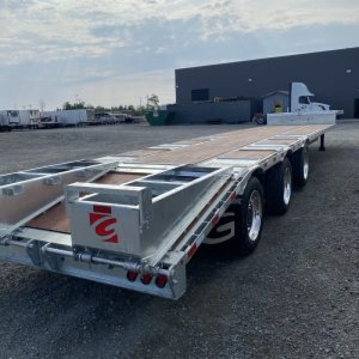 New Gincor Galvanized Drop Deck with Manual Ramps (1)