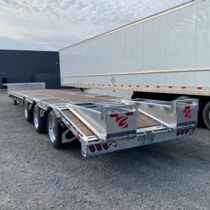 New Gincor Galvanized Drop Deck with Manual Ramps (4)