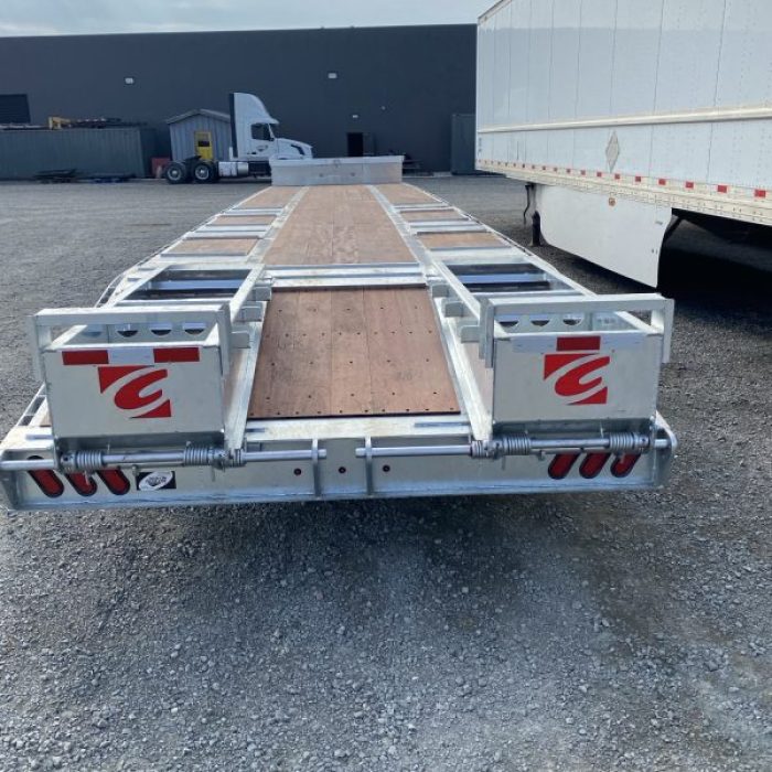 New Gincor Galvanized Drop Deck with Manual Ramps (5)
