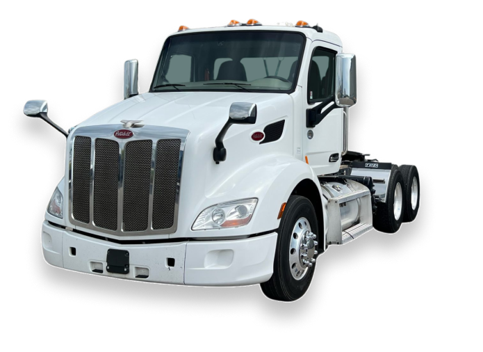 Peterbilt 579 trailer truck