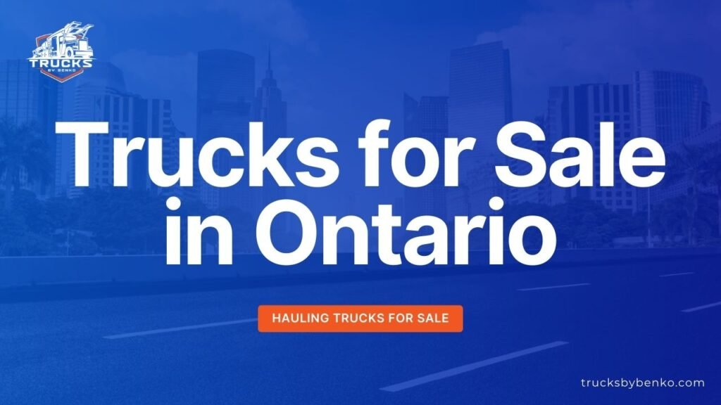 trucks for sale in Ontario Canada