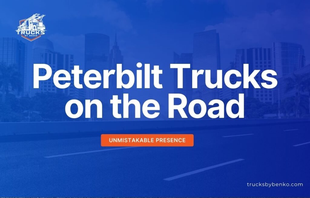 Peterbilt Trucks on the Road