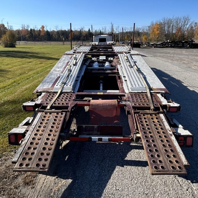 2018 Peterbilt 389 Paccar Manual & 2018 Cottrell CX-09LS Quickloader & 3-Car Head Ramp (8)