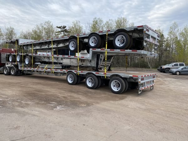 NEW Gincor Galvanized Step Deck Trailers (3)