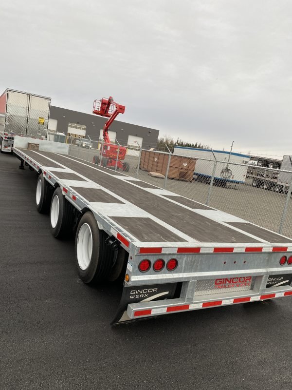 NEW Gincor Galvanized Step Deck Trailers (4)